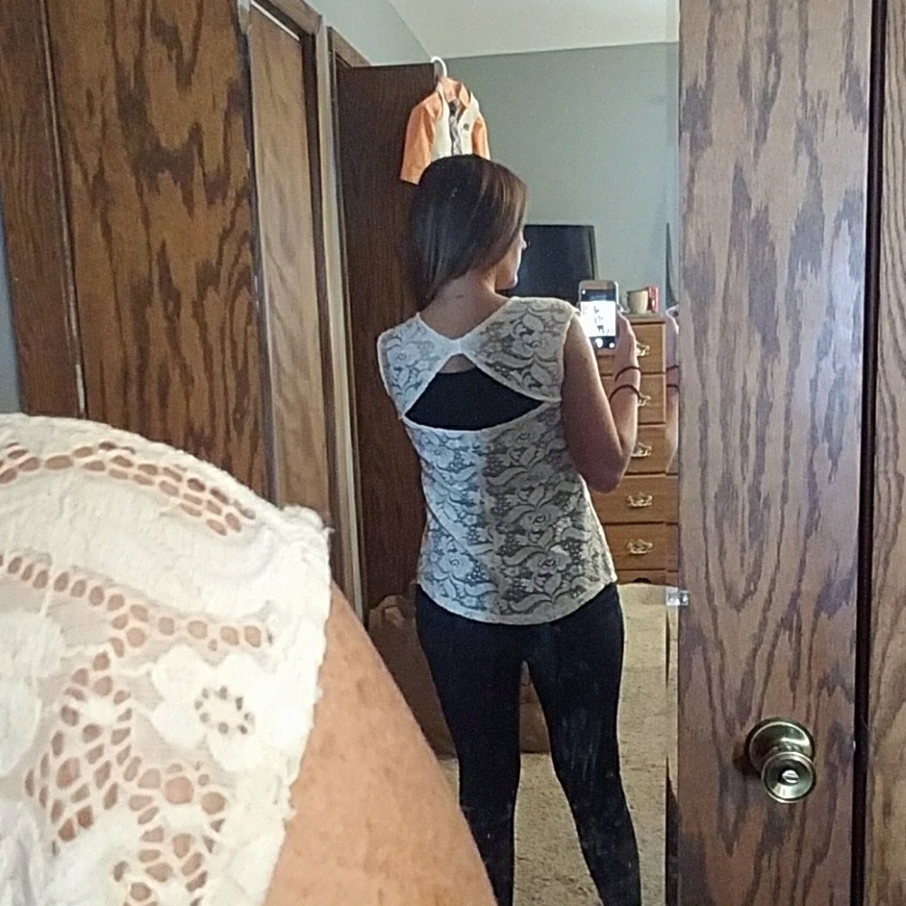 Maurices Lace Top - Picture 3 of 5